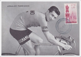 PHOTO CYCLISME REENFORCE GRAND QUALITÉ ( NO CARTE ), ARNALDO PAMBIANCO TEAM LEGNANO 1959 - Wielrennen