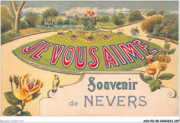 ACNP10-58-0877 - Souvenir De NEVERS  JE VOUS AIME - Nevers