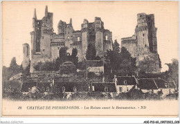 ADEP10-60-0862 - CHATEAU DE PIERREFONDS - Les Ruines Avant La Restauration  - Pierrefonds