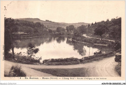 ACNP9-58-0814 - MOUX - L'étang Neuf - Routes D'alligny Et Des Settons  - Chateau Chinon
