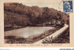 ACNP9-58-0812 - MOUX - Etang Et Moulin De Chazelle - Vue Panoramique - Chateau Chinon