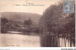 ACNP9-58-0807 - MOUX - L'étang Et La Vallée De Chazelle  - Chateau Chinon