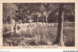 ACNP9-58-0811 - MOUX - L'étang De Chazelle  - Chateau Chinon