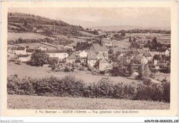 ACNP9-58-0806 - MOUX - Vue Générale - Côté Sud-ouest  - Chateau Chinon