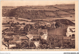 ACNP9-58-0820 - MOUX - Le Centre Et La Route D'autun Par La Vallée De Chazelle  - Chateau Chinon