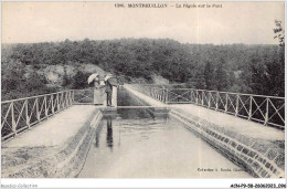 ACNP9-58-0789 - MONTREUILLON - La Rigole Sur Le Pont  - Clamecy