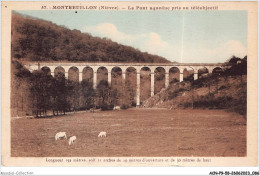 ACNP9-58-0784 - MONTREUILLON - Le Pont-aqueduc Pris Au Téléobjectif  - Clamecy