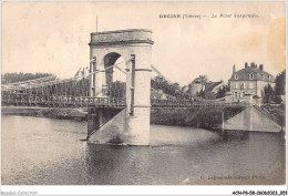 ACNP8-58-0668 - DECIZE - Le Pont Suspendu  - Decize