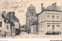 ACNP7-58-0576 - COSNE - L'église Et La Rue Saint-jacques  - Cosne Cours Sur Loire