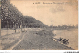 ACNP6-58-0543 - COSNE - Promenade Des Marronniers Et La Loire  - Cosne Cours Sur Loire