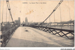 ACNP6-58-0530 - COSNE - Le Grand Pont Et Les Usines  - Cosne Cours Sur Loire