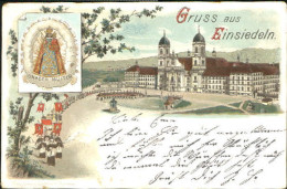 10576381 Einsiedeln SZ Einsiedeln Kirche Gnadenbild Prozession X 1899 Einsiedeln - Autres & Non Classés