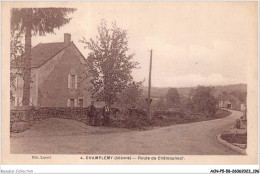 ACNP5-58-0463 - CHAMPLEMY - Route De Châteauneuf - Autres & Non Classés