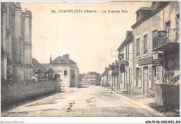 ACNP5-58-0461 - CHAMPLEMY - La Grande Rue - Autres & Non Classés