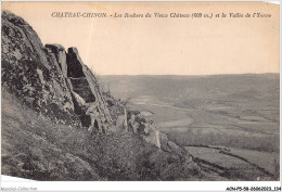ACNP5-58-0432 - CHATEAU CHINON - Les Rochers Du Vieux Château Et La Vallée De L'yonne - Chateau Chinon