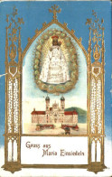 10576375 Einsiedeln SZ Maria Einsiedeln Gnadenbild Kirche Praegedruck X 1906 Ein - Autres & Non Classés