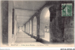 ADEP4-60-0338 - BEAUVAIS - Collège Jeanne-hachette - Le Cloitre - LL - Beauvais
