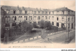 ADEP4-60-0315 - BEAUVAIS - L'école Normale D'institutrice  - Beauvais