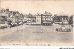 ADEP3-60-0255 - BEAUVAIS - La Statue Et La Place Jeanne-hachette  - Beauvais