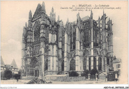 ADEP3-60-0237 - BEAUVAIS - La Cathédrale - Ensemble Sud - Contrefort - Choeur Et Abside 63m - XIIIe Siècle - Beauvais