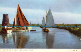 R118422 The River Ant At Ludham Bridge. Norfolk Broads. Jarrold. RP. 1959 - Welt