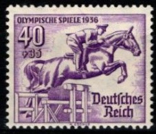 DR 1936 Nr. 616  Postfrisch  Olympische  Sommerspiele Berlin - Gebruikt