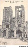 ADEP11-60-1044 - NOYON - 1919 - La Cathédrale - Façade  - Noyon