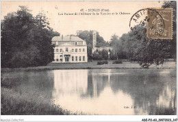 ADEP11-60-1017 - SENLIS - Les Ruines De L'abbaye De La Victoire Et Le Château  - Senlis