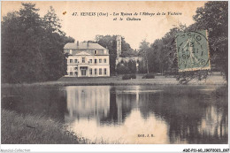 ADEP11-60-0992 - SENLIS - Les Ruines De L'abbaye De La Victoire Et Le Château  - Senlis