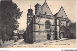 ADEP10-60-0928 - PIERREFONDS - L'église Et Le Château - Pierrefonds