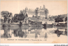 ADEP10-60-0899 - CHATEAU DE PIERREFONDS - Vue Prise Du Lac - Pierrefonds