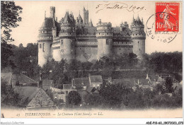 ADEP10-60-0883 - PIERREFONDS - Le Château - Côté Nord - Pierrefonds