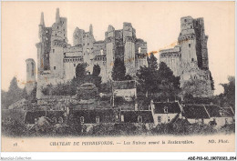 ADEP10-60-0875 - CHATEAU DE PIERREFONDS - Les Ruines Avant La Restauration  - Pierrefonds