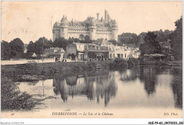 ADEP9-60-0833 - PIERREFONDS - Le Lac Et Le Château  - Pierrefonds