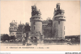 ADEP9-60-0807 - CHATEAU DE PIERREFONDS - L'entrée  - Pierrefonds