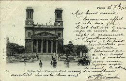 CPA 75 - Paris - Eglise Saint Vincent De Paul - Churches