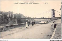 ADEP8-60-0698 - CREIL - Le Nouveau Pont De Fer Vu D'amont  - Creil