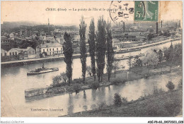 ADEP8-60-0671 - CREIL - La Pointe De L'ile Et Le Quartier Des Usines - Creil