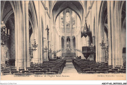 ADEP7-60-0596 - COMPIEGNE - Intérieur De L'église Saint-antoine  - Compiegne