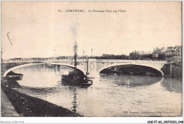 ADEP7-60-0580 - COMPIEGNE - Le Nouveau Pont Sur L'oise - Compiegne