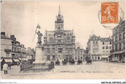 ADEP6-60-0551 - COMPIEGNE - La Place De L'hôtel De Ville  - Compiegne