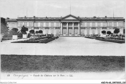 ADEP6-60-0513 - COMPIEGNE - Façade Du Château Sur Le Parc  - Compiegne