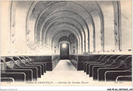 ADEP5-60-0431 - CHATEAU DE CHANTILLY - Interieur Des Grandes écritures  - Chantilly