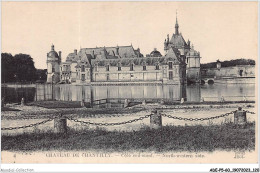 ADEP5-60-0420 - CHATEAU DE CHANTILLY - Côte Sud-ouest  - Chantilly