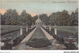 ADEP5-60-0406 - CHATEAU DE CHANTILLY - L'ile D'amour  - Chantilly