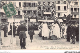 ADEP4-60-0344 - BEAUVAIS - Fête De Jeanne Hachette - L'étendard De Jeanne Hachette à La Maison Des Trois Piliers  - Beauvais