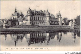 ADEP5-60-0386 - CHANTILLY - Le Château - La Façade Nord-Est - Chantilly