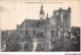 AEYP4-60-0287 - CHAUMONT-en-VEXIN - Oise - église St-jean-baptise  - Chaumont En Vexin