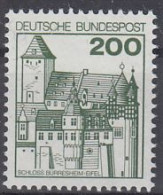 Deutschland Mi.Nr.920A - Burgen Und Schlösser - Schloß Bürresheim - Postfrisch - Ungebraucht