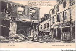 AEYP2-60-0103 - Français N'oubliez Jamais - COMPIEGNE Après Le Bombardement - Vue Des Trois Barbeaux  - Compiegne